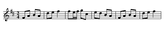 Tuar Mór Polka No. 2, The - staff notation