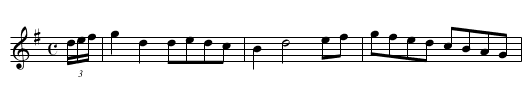 Tub Hornpipe. WM047 - staff notation