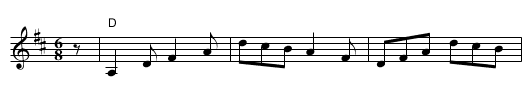 Tuggermen's Jig - staff notation