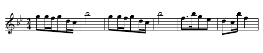 Tuichuan haozi - staff notation