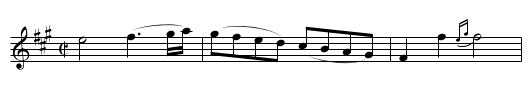 Tumble Up. ThoH.056 - staff notation