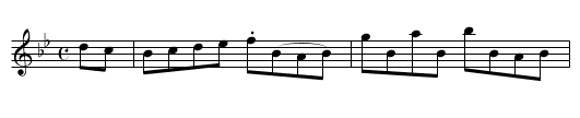 Tumblers Hornpipe [1],aka. WI.057 - staff notation