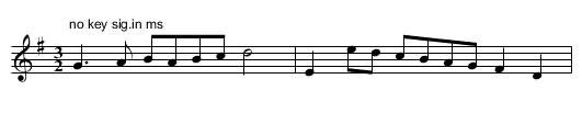 Tumblers Hornpipe. JB.03 - staff notation