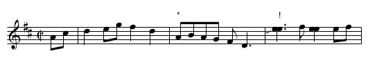 Turkey in the Pea Patch - staff notation