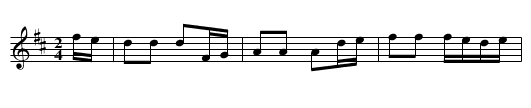 Turkey in the Straw - staff notation