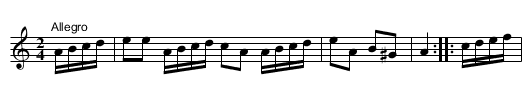 Turkish Air. ST.08, A - staff notation