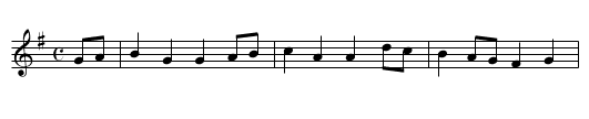 Turkish March [2] - staff notation
