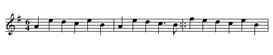 Turn again Whitington - staff notation