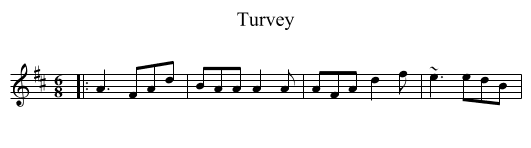 Turvey - staff notation
