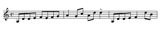 Tuttle's Reel - staff notation