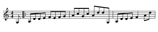 Tuttle's Reel - staff notation