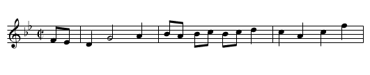 Twelfth Eve - staff notation