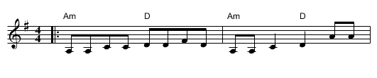 Twelfth of January - staff notation