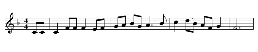 Twelve Days of Christmas, The  - staff notation