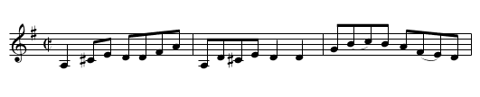 Twenty-Eighth of January - staff notation