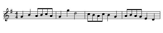 Twin Sisters - staff notation