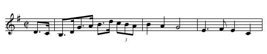Twinkle Little Star (Old Way) - staff notation