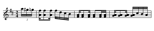 Two-Step - staff notation