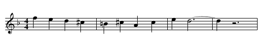 Tzadik Katamar - staff notation