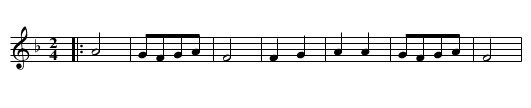 U Naseto Selo - staff notation