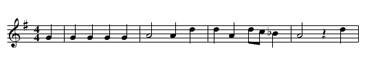 Uebersetzung - staff notation
