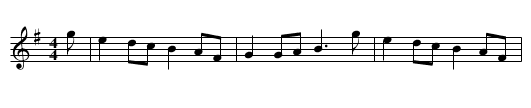 Uilin - staff notation