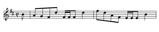 Uist Lasses' Darling, The - staff notation