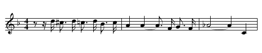 Ukulele Lady - staff notation