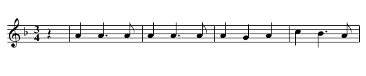 Ümmandümm - staff notation