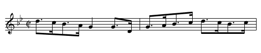 Una's Lock [2] - staff notation