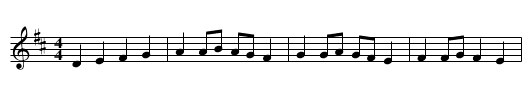 Uncle Bernard's Polka - staff notation