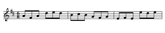 UNDER THE OLD MYRTLE TREE - staff notation