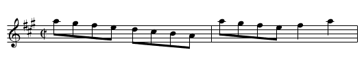 Under the Water. Ru2.073 - staff notation