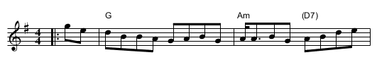 Underhill - staff notation