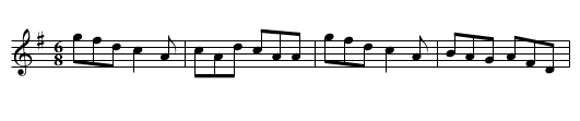 Undertow - staff notation