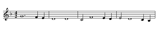 Ung plus que tous II - staff notation