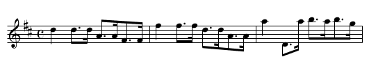 Union March, The - staff notation