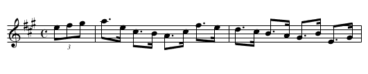 Universal Clog Dance - staff notation