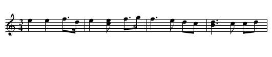 Unknown piper (slow mazurka), The - staff notation