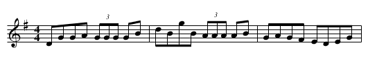 Unknown Strathspey? - staff notation