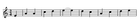 (unknown title) - staff notation