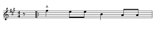 Unknown - staff notation
