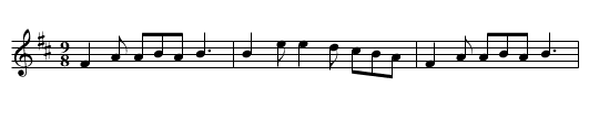 Unnamed Slip Jig (Kerr's Merry Melodies Bk.4, p23) - staff notation