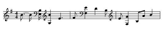 Untitled 3 (Fenian) - staff notation