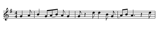 Untitled 3 (Fenian) - staff notation