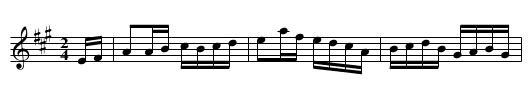 Untitled Breakdown - staff notation