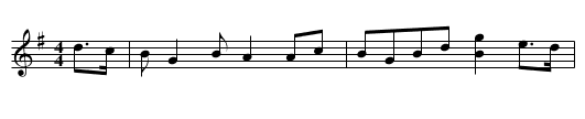 Untitled Hornpipe/Reel - staff notation