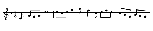 Untitled Jig - staff notation