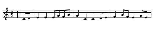 Untitled Polka (C) - staff notation