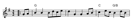 Untitled Polka - staff notation